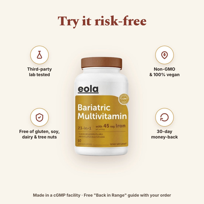 Eola™ Methylated Bariatric Multivitamin